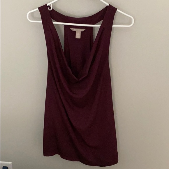 Banana Republic Tops - Maroon cowl neck tank Banana Republic Tops - Maroon cowl neck tank